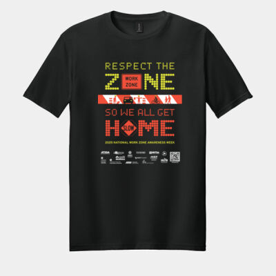 Respect The Zone - Softstyle ® T Shirt Thumbnail