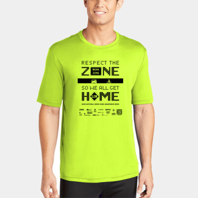 Respect The Zone - PosiCharge ® Competitor Tee Thumbnail