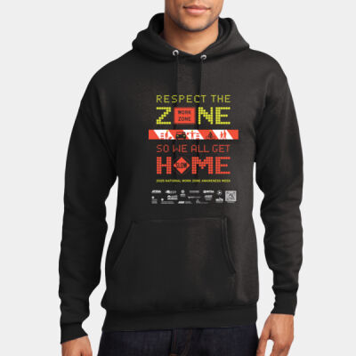 Respect The Zone - Core Fleece Pullover Hooded Sweatshirt - PC78H Thumbnail